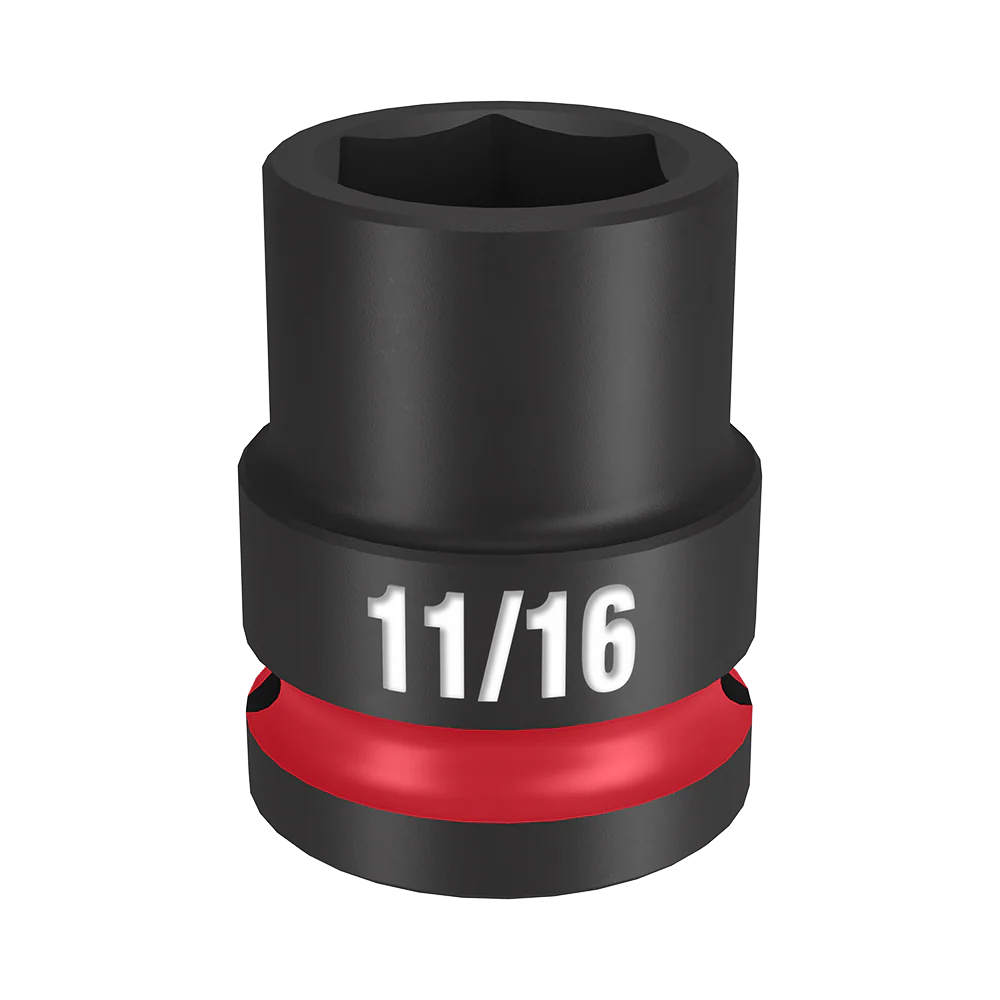 Milwaukee SHOCKWAVE™ 1/2" Drive 11/16" Standard 6 Point Impact Socket - 49666205