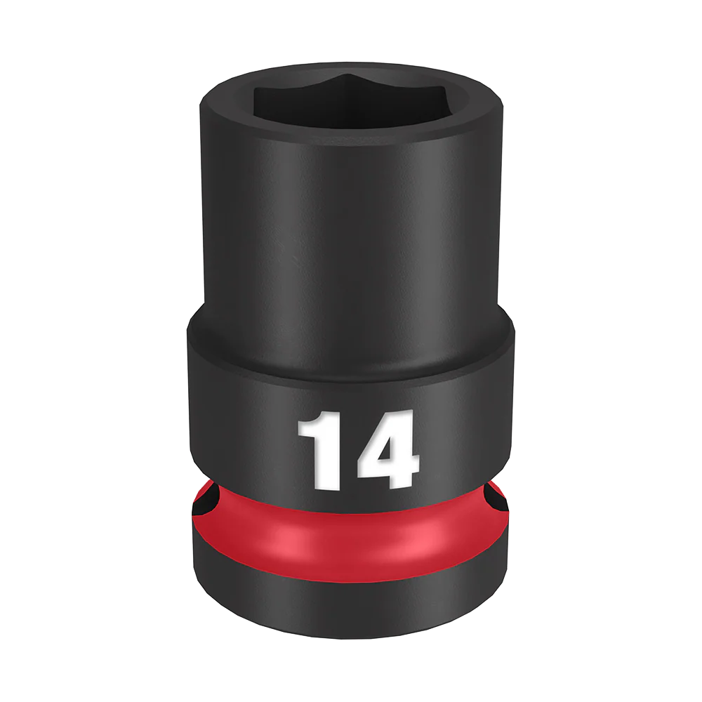 Milwaukee SHOCKWAVE™ 1/2" Drive 14mm Standard 6 Point Impact Socket - 49666246