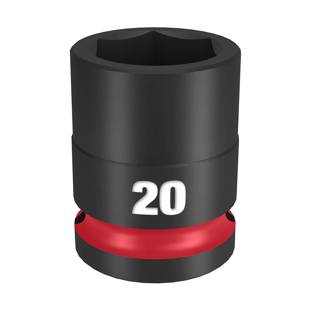 Milwaukee SHOCKWAVE™ 1/2" Drive 20mm Standard 6 Point Impact Socket - 49666252
