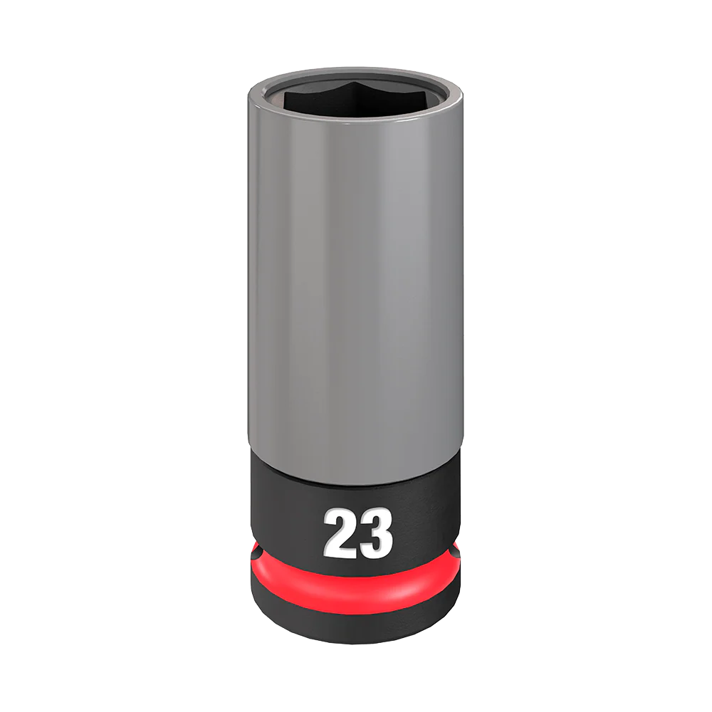 Milwaukee Shockwave 1/2" Drive 23mm Lug Nut Socket - 49667808