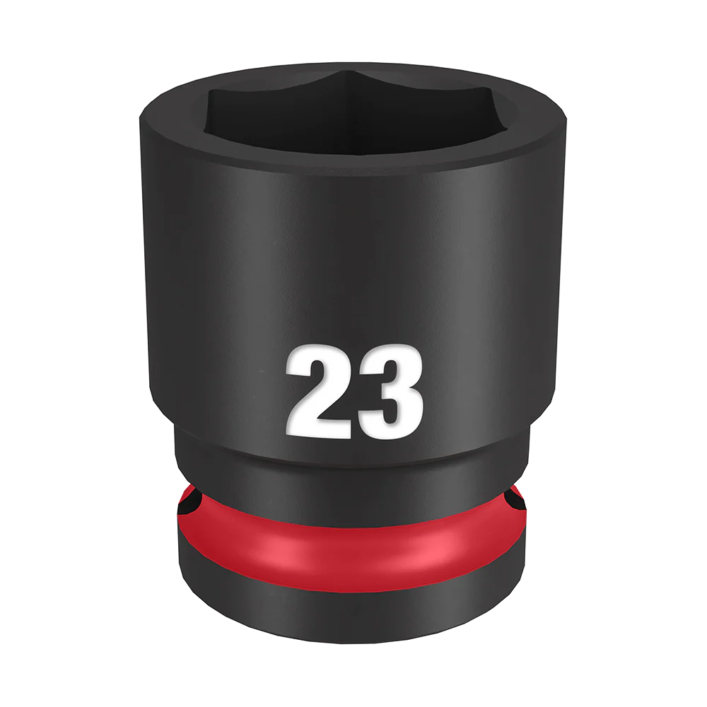 Milwaukee SHOCKWAVE™ 1/2" Drive 23mm Standard 6 Point Impact Socket - 49666255