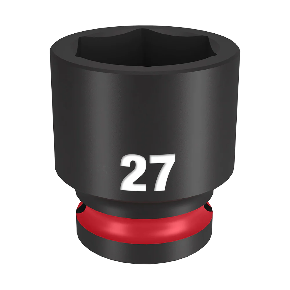 Milwaukee SHOCKWAVE™ 1/2" Drive 27mm Standard 6 Point Impact Socket - 49666259