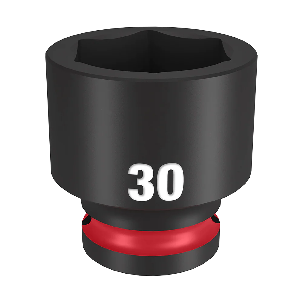 Milwaukee SHOCKWAVE™ 1/2" Drive 30mm Standard 6 Point Impact Socket - 49666262