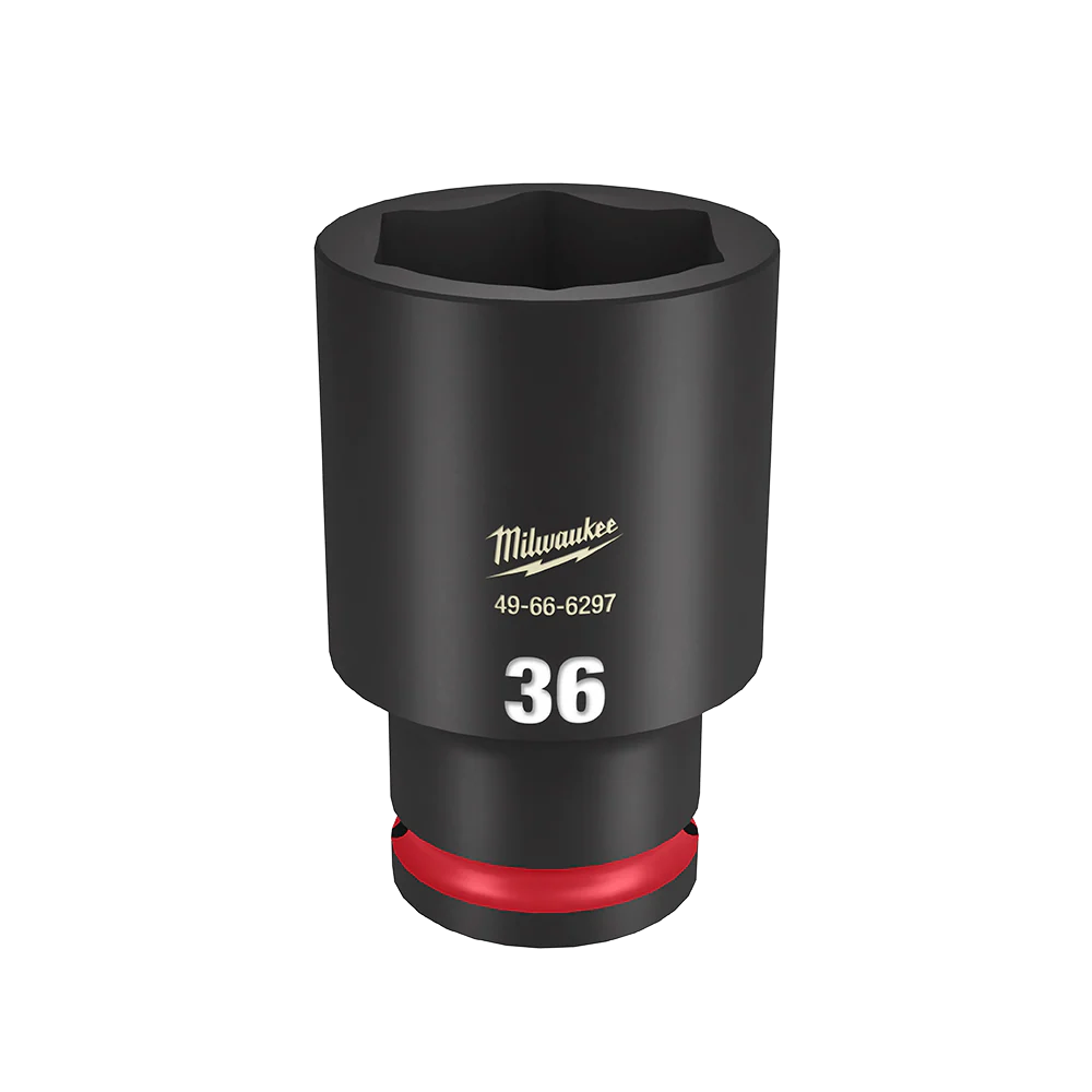 Milwaukee SHOCKWAVE™ 1/2" Drive 36mm Deep 6 Point Impact Socket - 49666297