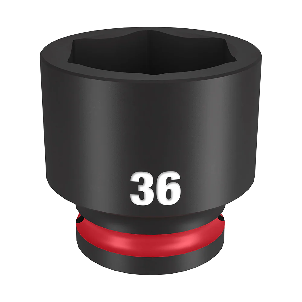 Milwaukee SHOCKWAVE™ 1/2" Drive 36mm Standard 6 Point Impact Socket - 49666268
