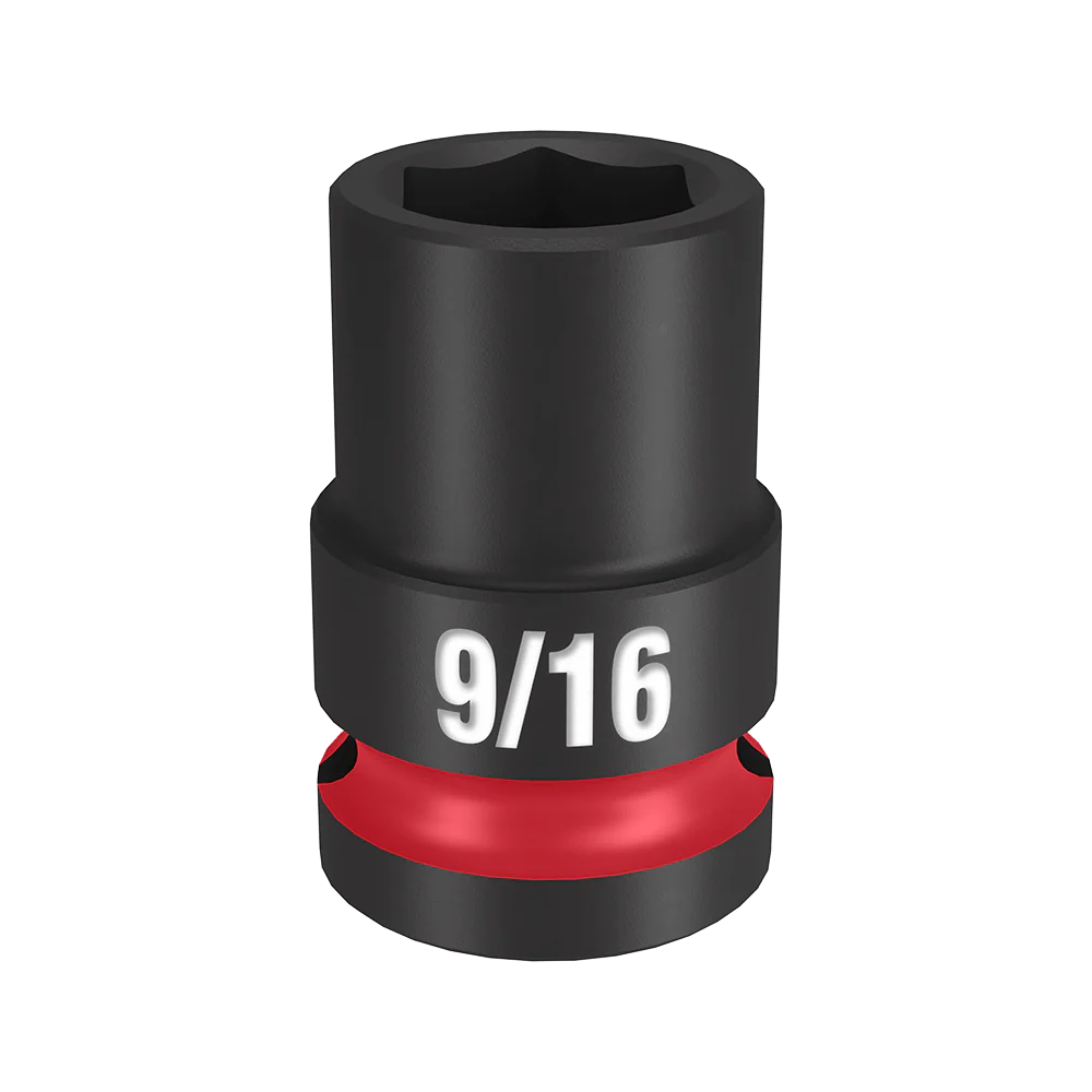 Milwaukee SHOCKWAVE™ 1/2" Drive 9/16" Standard 6 Point Impact Socket - 49666203