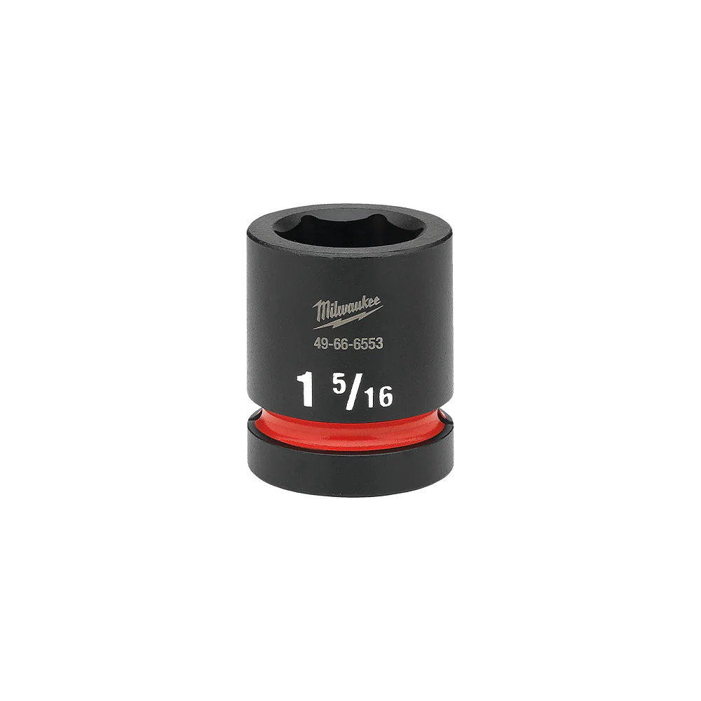 Milwaukee SHOCKWAVE™ 1" Drive 1-5/16" Standard 6 Point Impact Socket     - 49666553