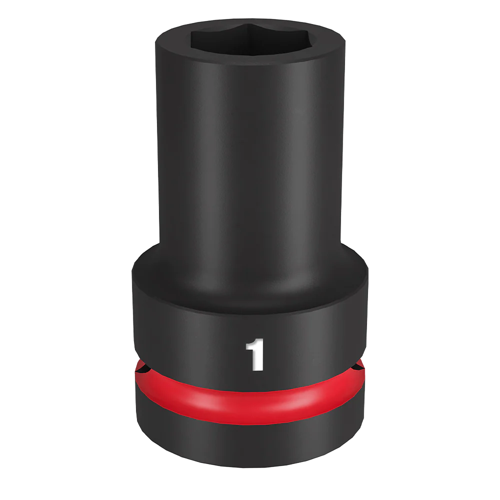 Milwaukee SHOCKWAVE™ 1" Drive 1" Standard 6 Point Impact Socket - 49666504