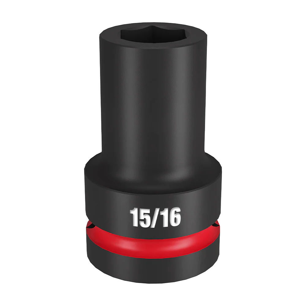 Milwaukee SHOCKWAVE™ 1" Drive 15/16" Standard 6 Point Impact Socket - 49666503