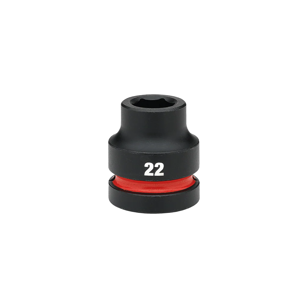 Milwaukee SHOCKWAVE™ 1" Drive 22mm Standard 6 Point Impact Socket - 49666589