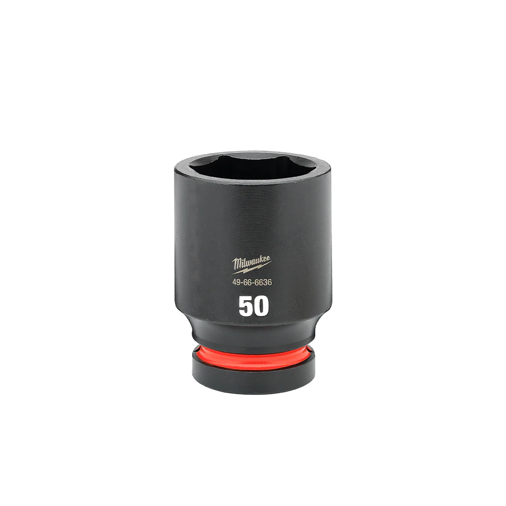 Milwaukee SHOCKWAVE™ 1" Drive 50mm Deep 6 Point Impact Socket    - 49666636