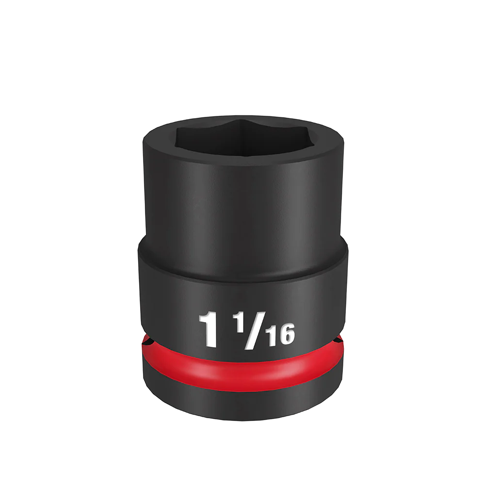 Milwaukee SHOCKWAVE™ 3/4" Drive 1-1/16"  Standard 6 Point Impact Socket - 49666308