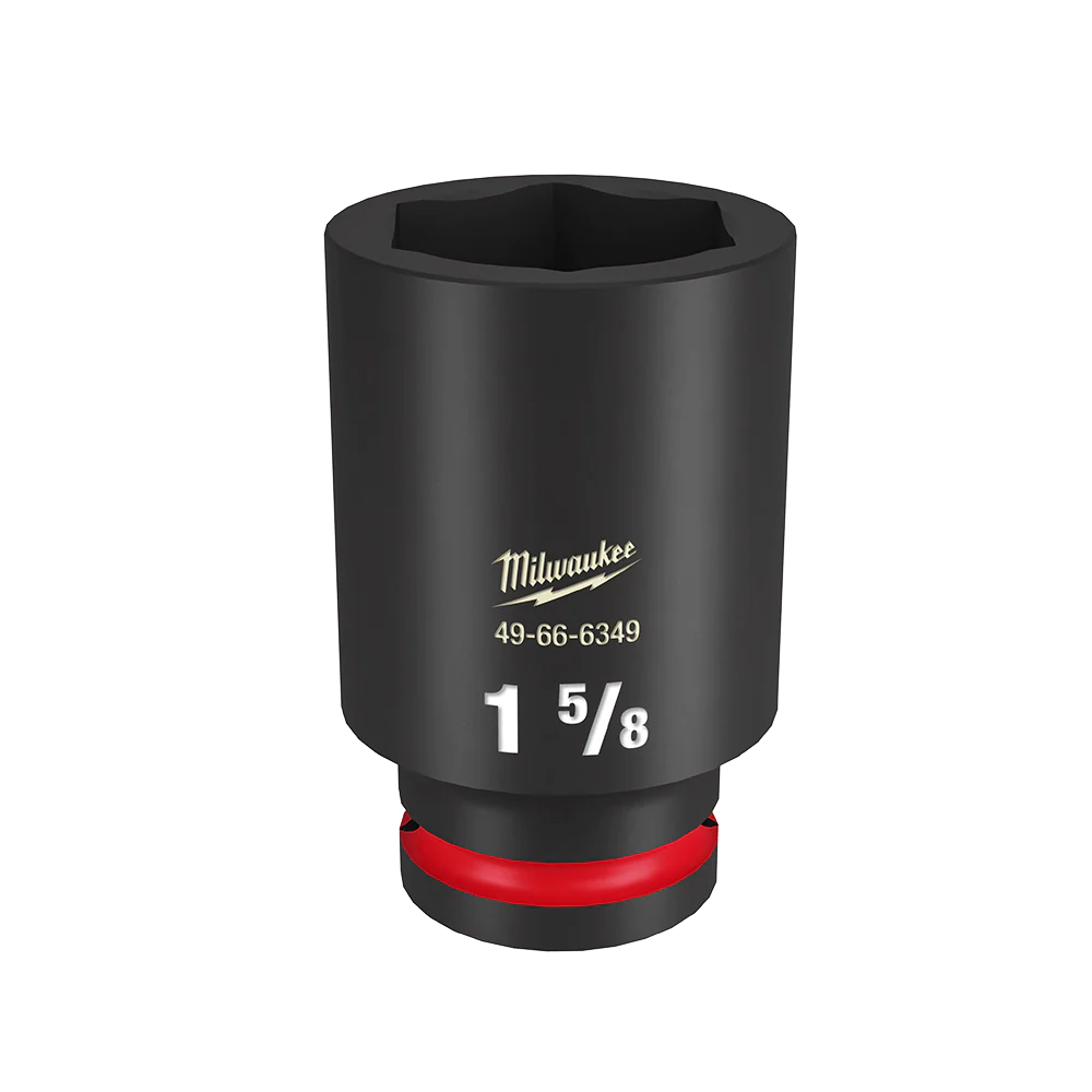 Milwaukee SHOCKWAVE™ 3/4" Drive 1-5/8" Deep 6 Point Impact Socket - 49666349