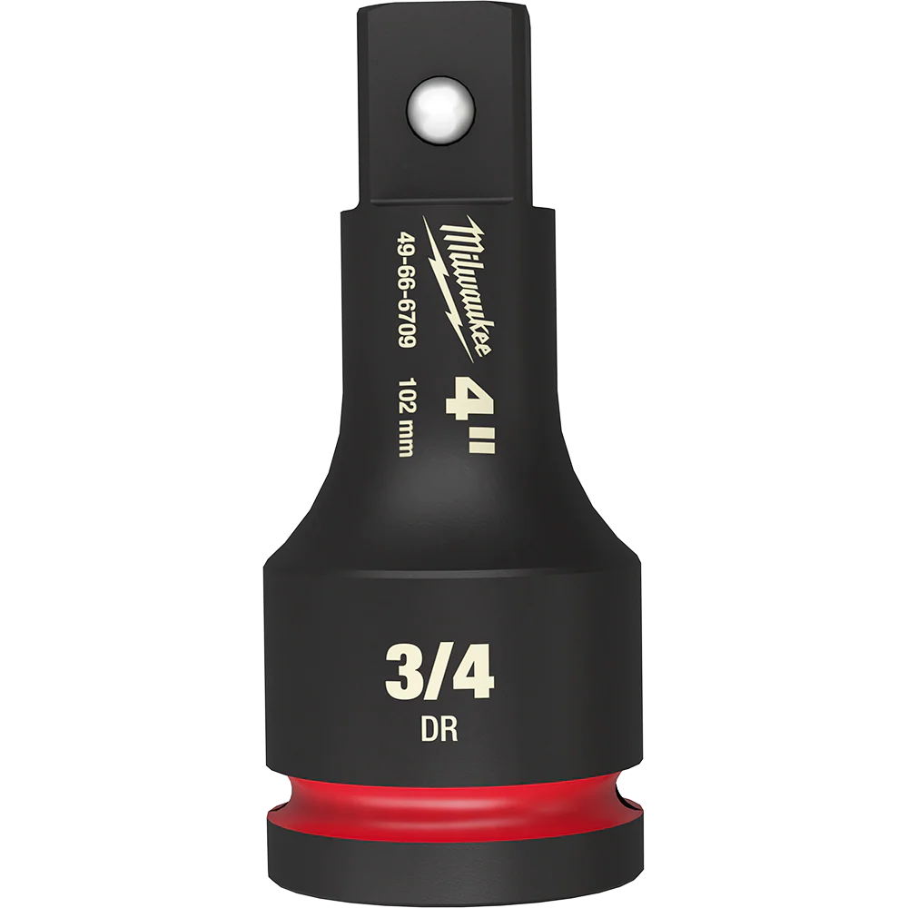 Milwaukee SHOCKWAVE™ 3/4" Drive 102mm (4") Impact Socket Extension - 49666709
