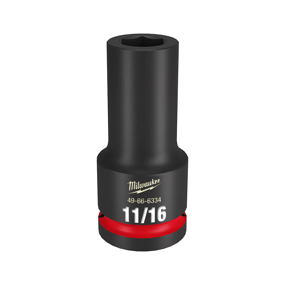 Milwaukee SHOCKWAVE™ 3/4" Drive 11/16" Deep 6 Point Impact Socket - 49666334