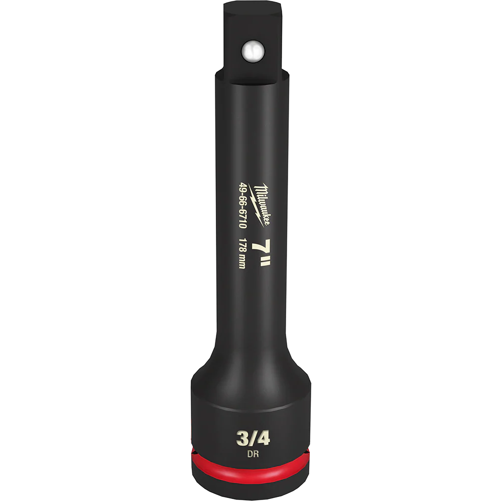 Milwaukee SHOCKWAVE™ 3/4" Drive 178mm (7") Impact Socket Extension - 49666710