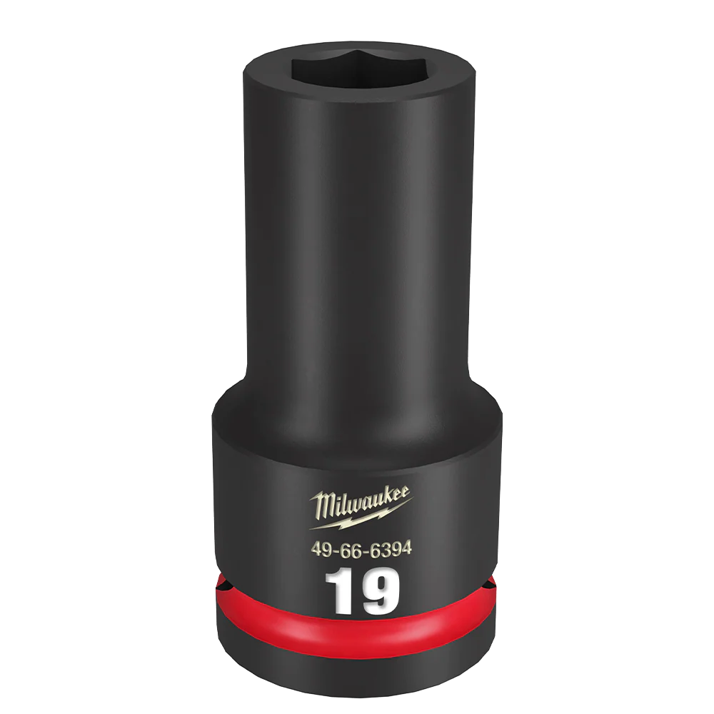 Milwaukee SHOCKWAVE™ 3/4" Drive 19mm Deep 6 Point Impact Socket - 49666394