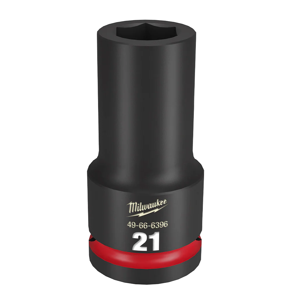 Milwaukee SHOCKWAVE™ 3/4" Drive 21mm Deep 6 Point Impact Socket - 49666396