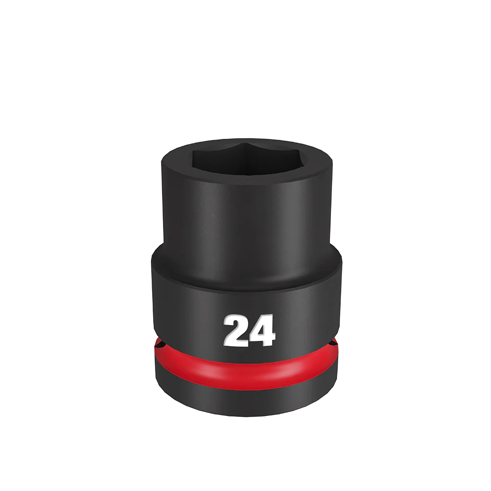 Milwaukee SHOCKWAVE™ 3/4" Drive 24mm Standard 6 Point Impact Socket - 49666362