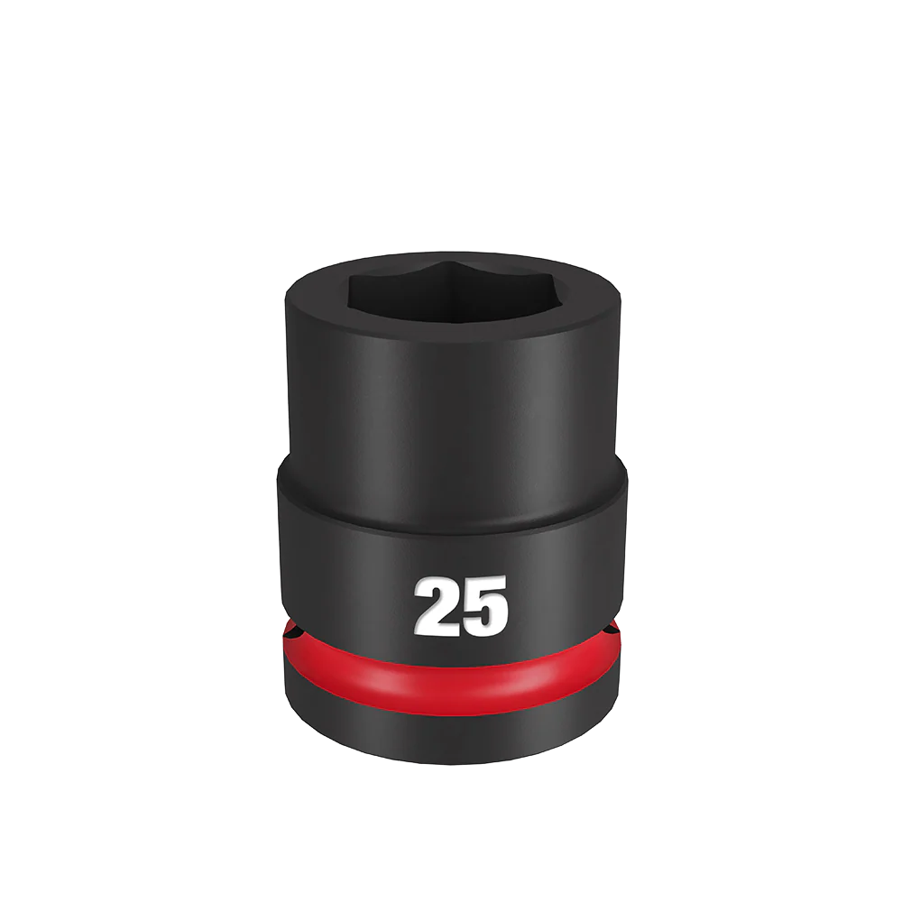 Milwaukee SHOCKWAVE™ 3/4" Drive 25mm Standard 6 Point Impact Socket - 49666363