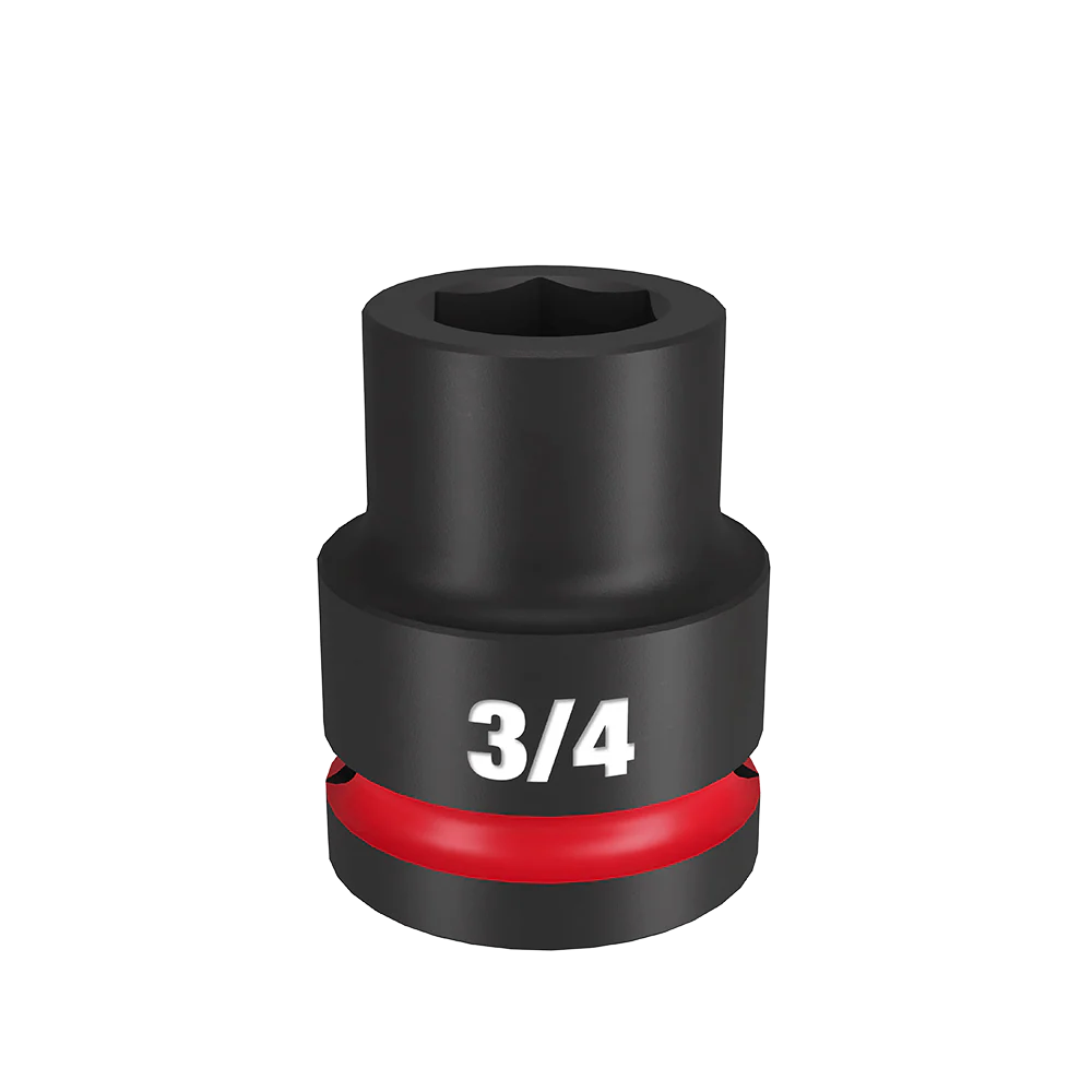 Milwaukee SHOCKWAVE™ 3/4" Drive 3/4" Standard 6 Point Impact Socket - 49666303