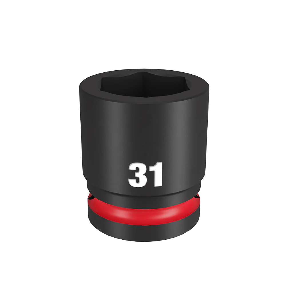 Milwaukee SHOCKWAVE™ 3/4" Drive 31mm Standard 6 Point Impact Socket - 49666369