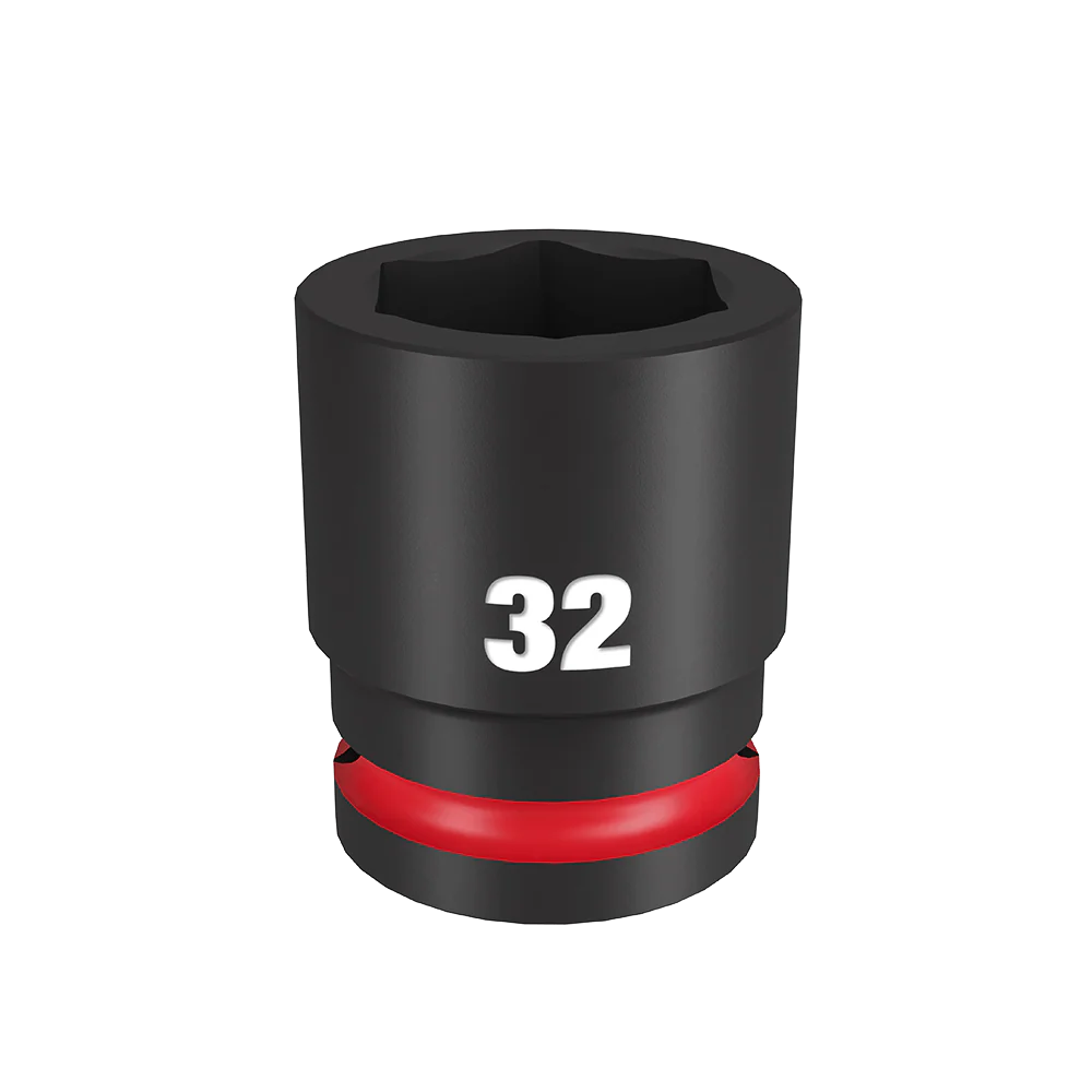 Milwaukee SHOCKWAVE™ 3/4" Drive 32mm Standard 6 Point Impact Socket - 49666370