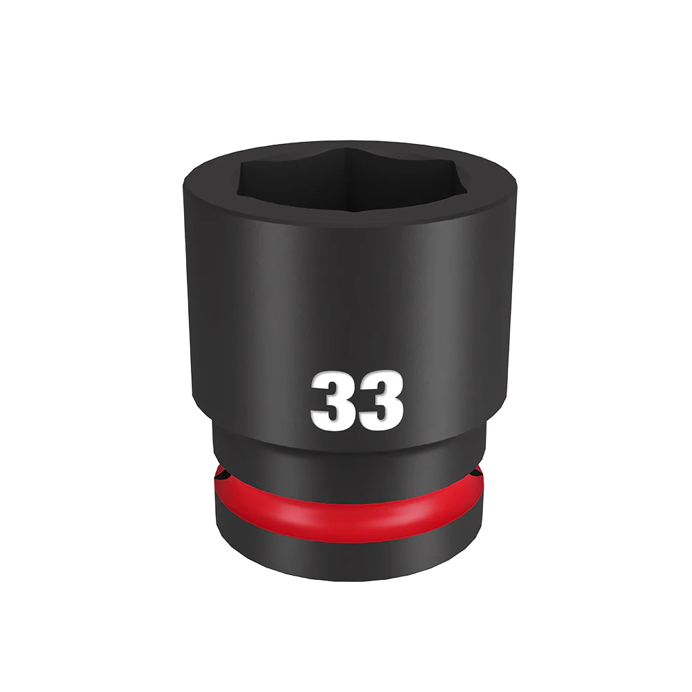 Milwaukee SHOCKWAVE™ 3/4" Drive 33mm Standard 6 Point Impact Socket - 49666371