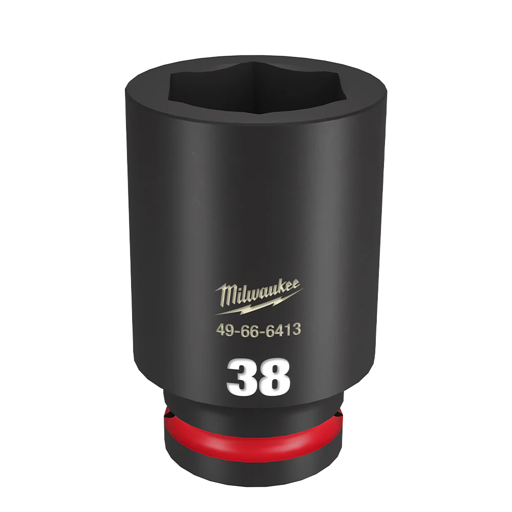 Milwaukee SHOCKWAVE™ 3/4" Drive 38mm Deep 6 Point Impact Socket - 49666413