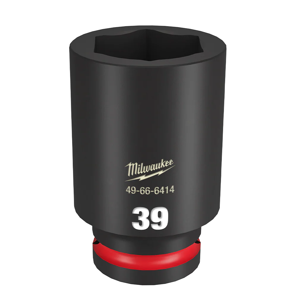 Milwaukee SHOCKWAVE™ 3/4" Drive 39mm Deep 6 Point Impact Socket - 49666414