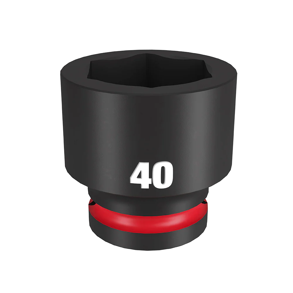 Milwaukee SHOCKWAVE™ 3/4" Drive 40mm Standard 6 Point Impact Socket - 49666378