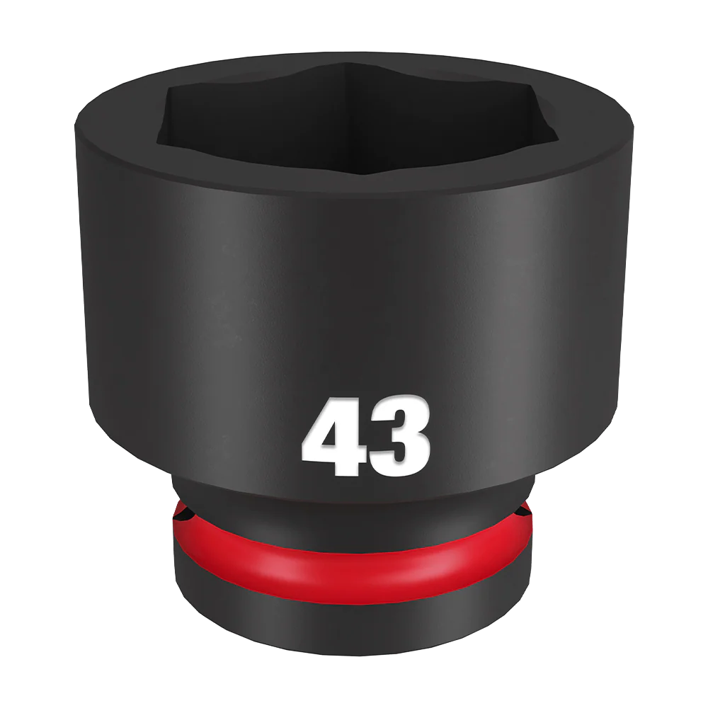Milwaukee SHOCKWAVE™ 3/4" Drive 43mm Standard 6 Point Impact Socket - 49666381