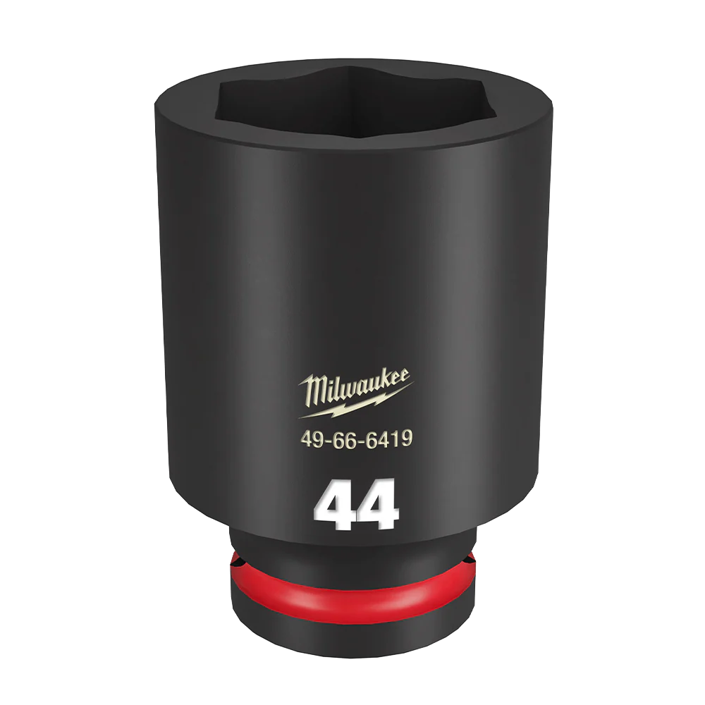 Milwaukee SHOCKWAVE™ 3/4" Drive 44mm Deep 6 Point Impact Socket - 49666419