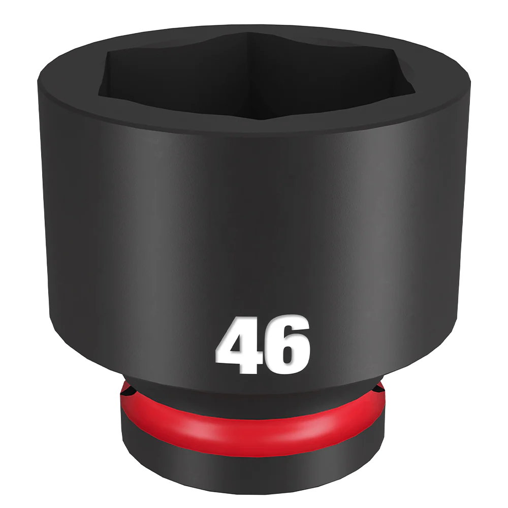 Milwaukee SHOCKWAVE™ 3/4" Drive 46mm Standard 6 Point Impact Socket - 49666384
