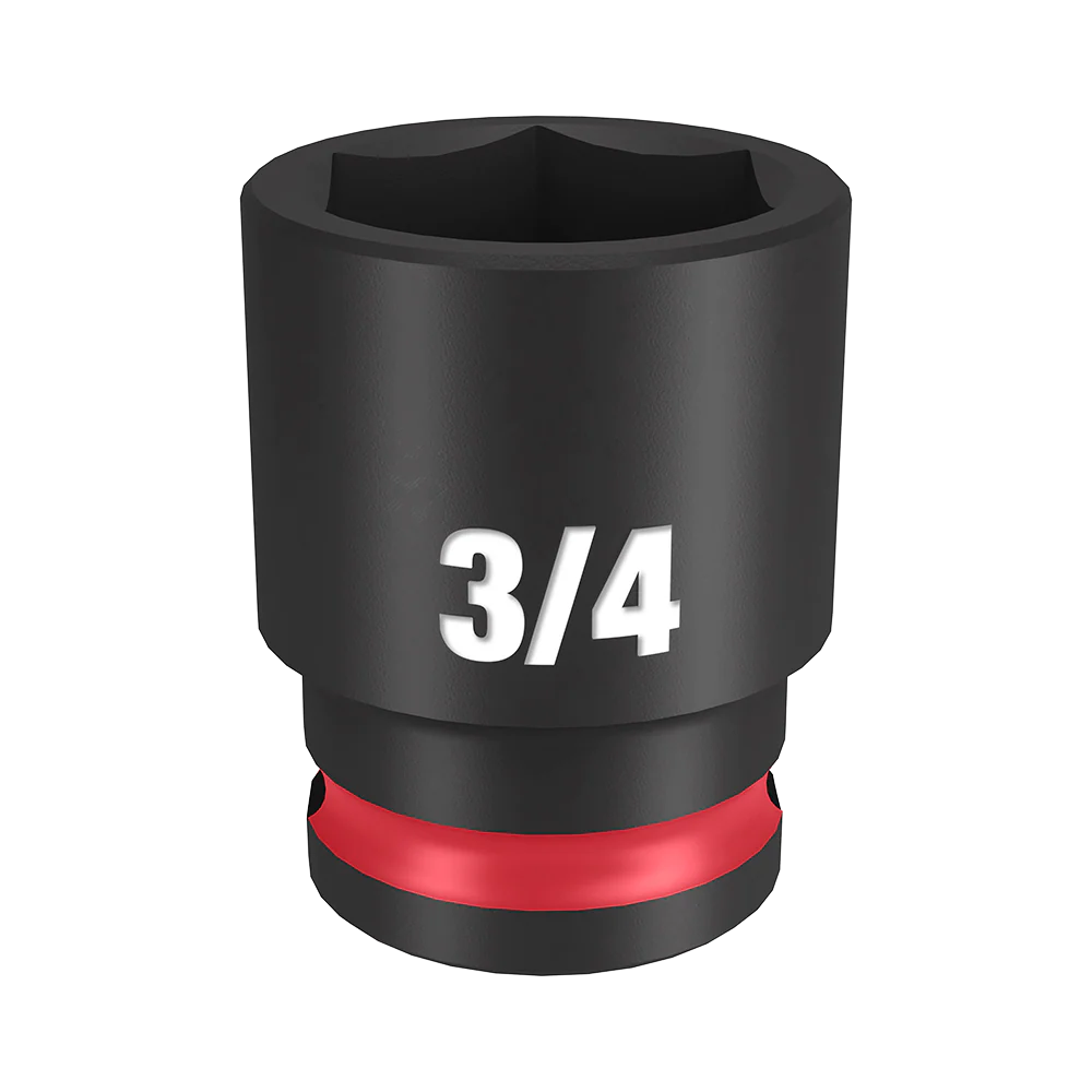 Milwaukee SHOCKWAVE™ 3/8" Drive 3/4" Standard 6 Point Impact Socket - 49666110