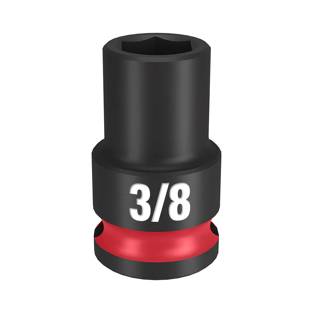 Milwaukee SHOCKWAVE™ 3/8" Drive 3/8" Standard 6 Point Impact Socket - 49666104