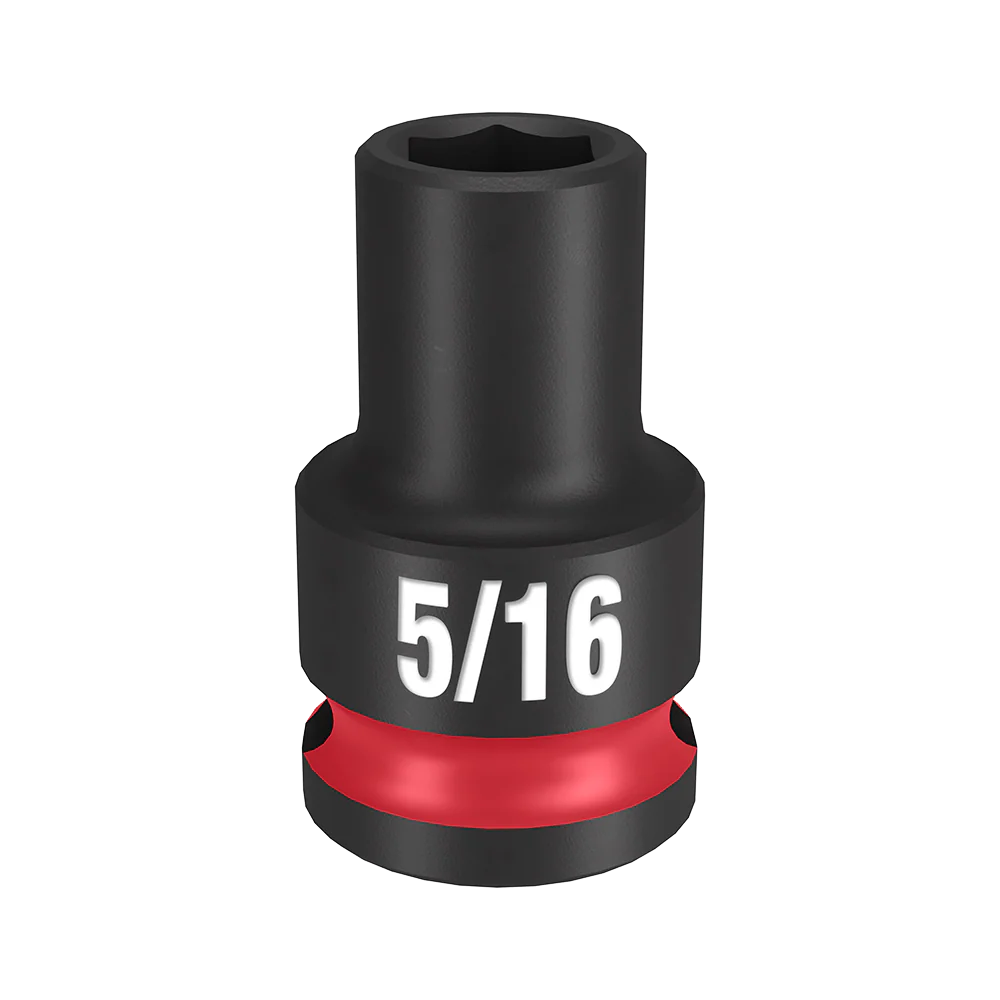 Milwaukee SHOCKWAVE™ 3/8" Drive 5/16" Standard 6 Point Impact Socket - 49666102