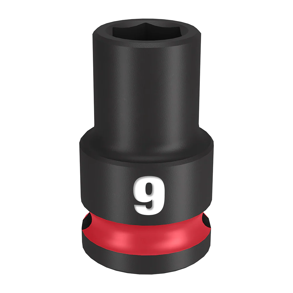 Milwaukee SHOCKWAVE™ 3/8" Drive 9mm Standard 6 Point Impact Socket - 49666133