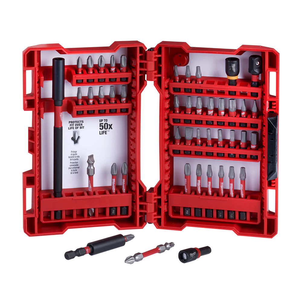 Milwaukee SHOCKWAVE™ 45 Pce Impact Driver Bit Set  - 48324023