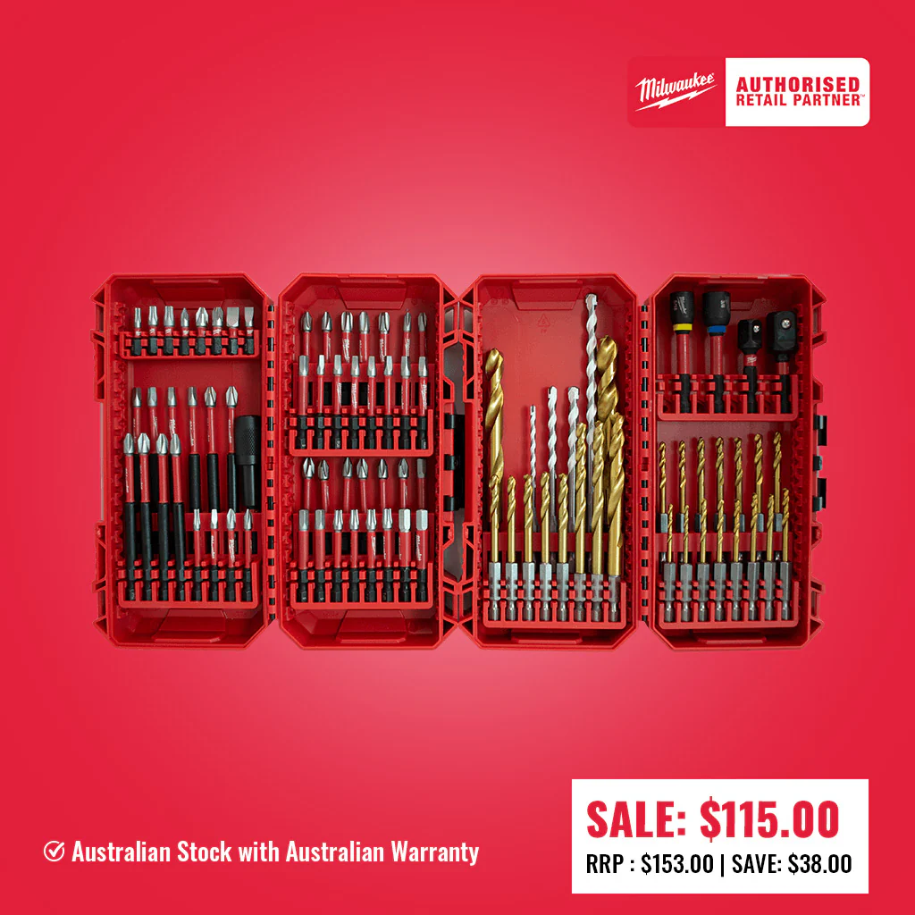 Milwaukee SHOCKWAVE™ 86Pc Drive Kit Comprehensive set - 48325105