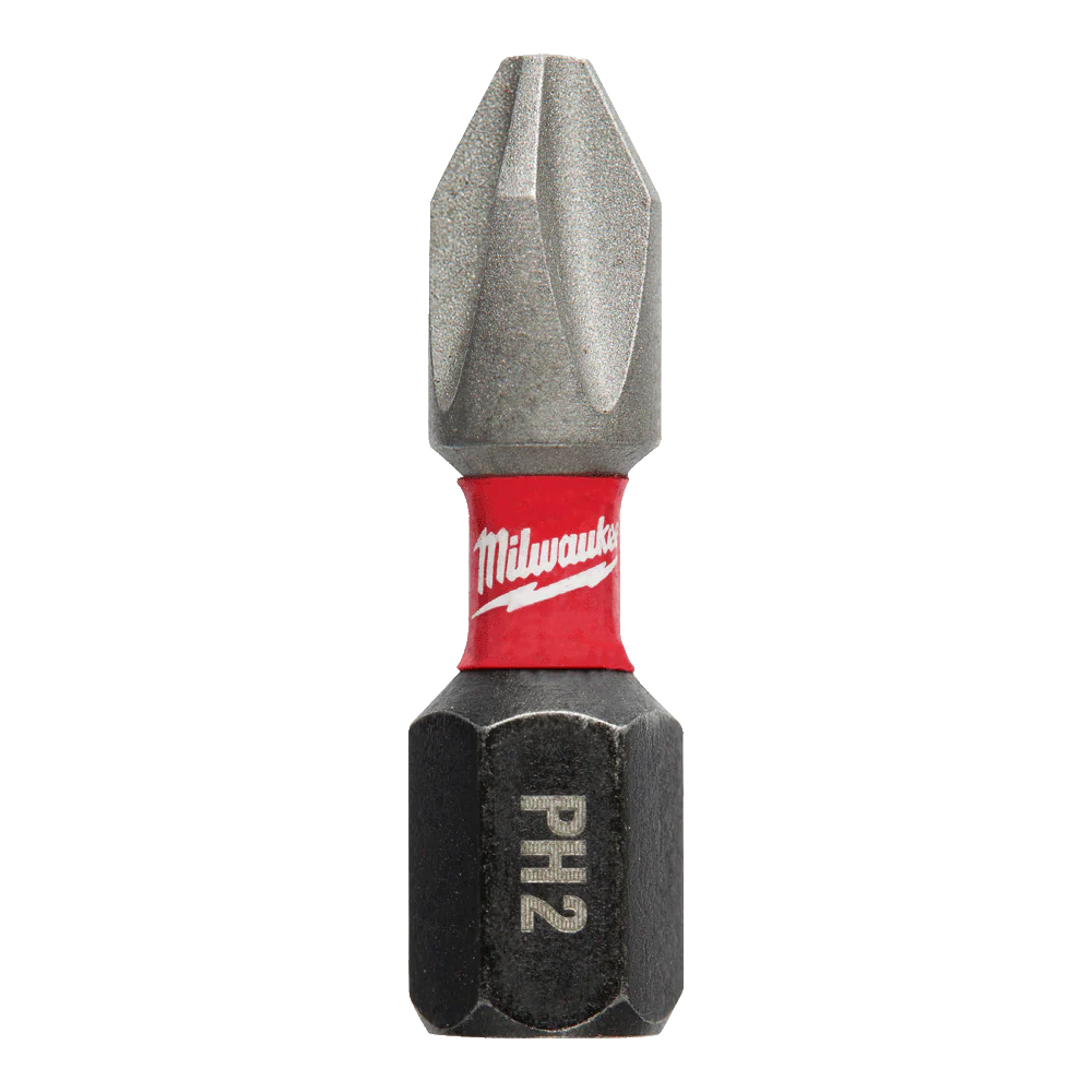 Milwaukee SHOCKWAVE™ Insert Bit Phillips #2 Pkt 25 - 48324604