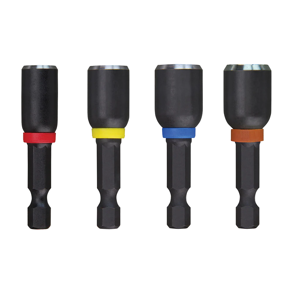 Milwaukee SHOCKWAVE™ Magnetic 50mm Nut Driver 4 Pce
1/4", 5/16", 3/8", 7/16" - 49664562