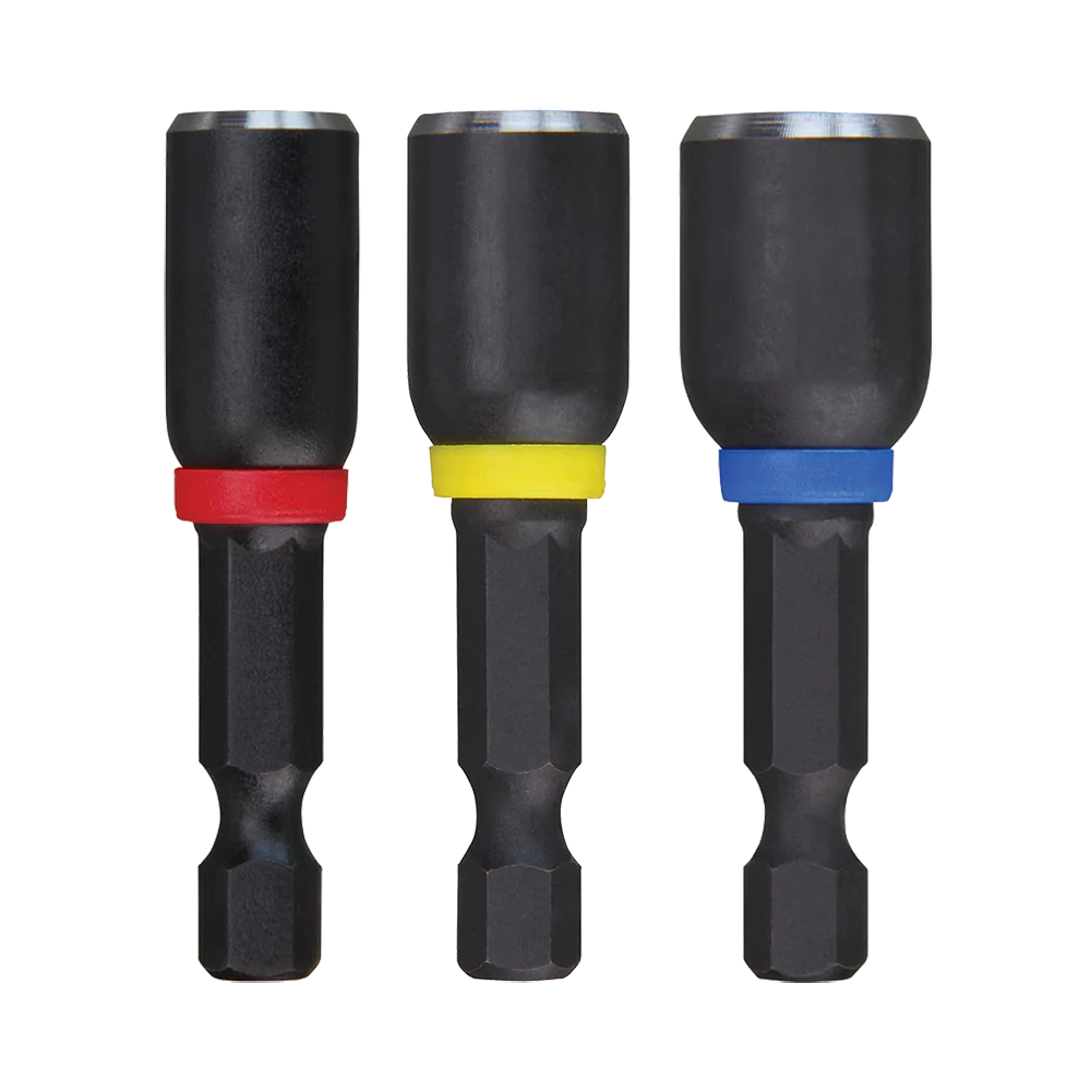 Milwaukee SHOCKWAVE™ Magnetic 50mm Nutdriver 3 Pce
1/4", 5/16", 3/8" - 49664561