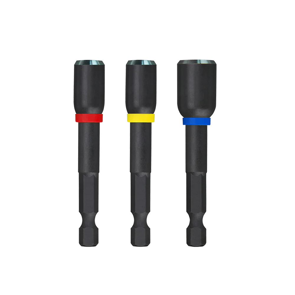Milwaukee SHOCKWAVE™ Magnetic 65mm Nut Driver 3 Pce
1/4", 5/16", 3/8" - 49664564