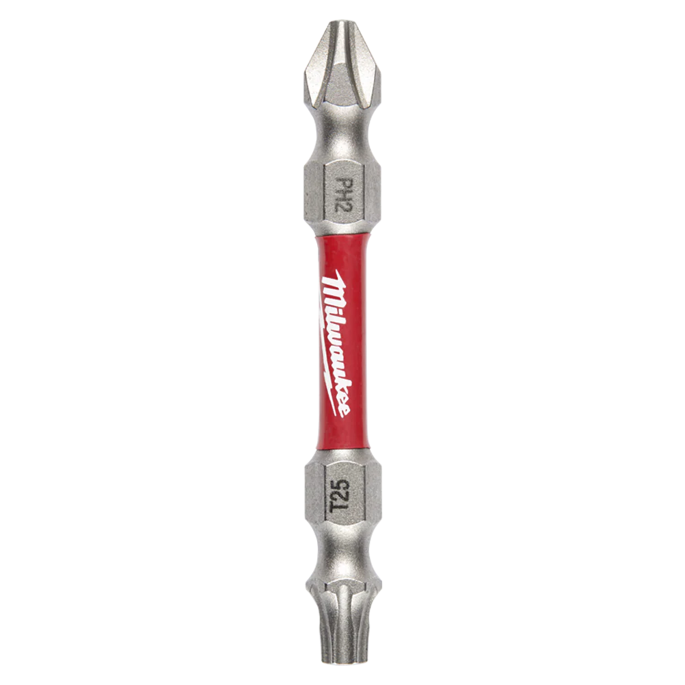 Milwaukee Shockwave PH2/Torx25 Double ended bit 60mm 1PK - 48324312