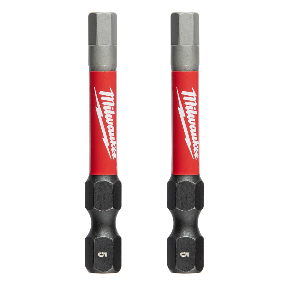 Milwaukee SHOCKWAVE™ Power Bit Hex 5mm 50mm (2") 2PK - 48324737