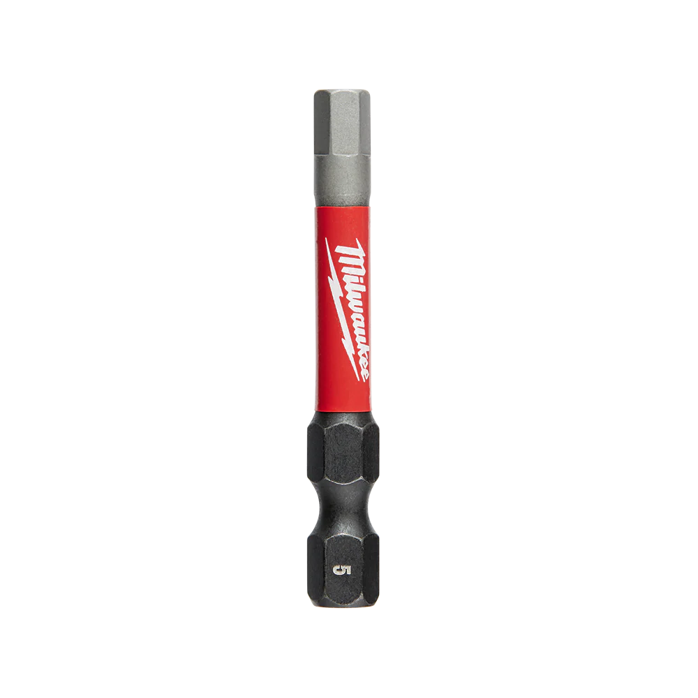 Milwaukee SHOCKWAVE™ Power Bit Hex 5mm 50mm (2") pkt 5 - 48324653