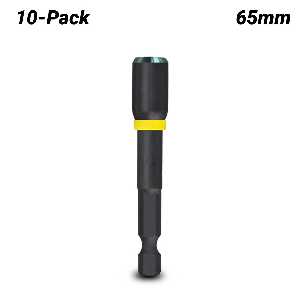 Milwaukee SHOCKWAVE™ Power Bit Magnetic Nutdriver 1/4"x 65mm (2-1/2") 10 Pce - 49664732A