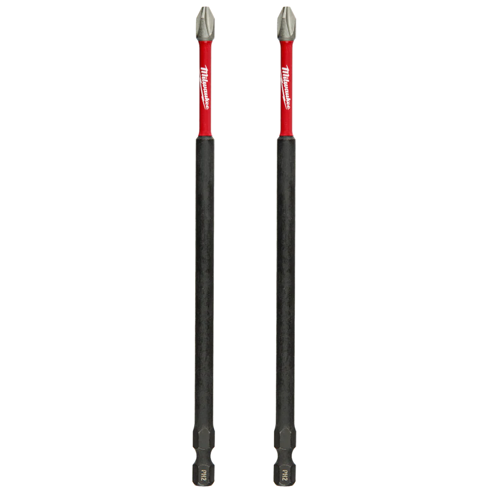 Milwaukee SHOCKWAVE™ Power Bit Phillips #2 150mm (6") 2PK - 48324902 - Image 2