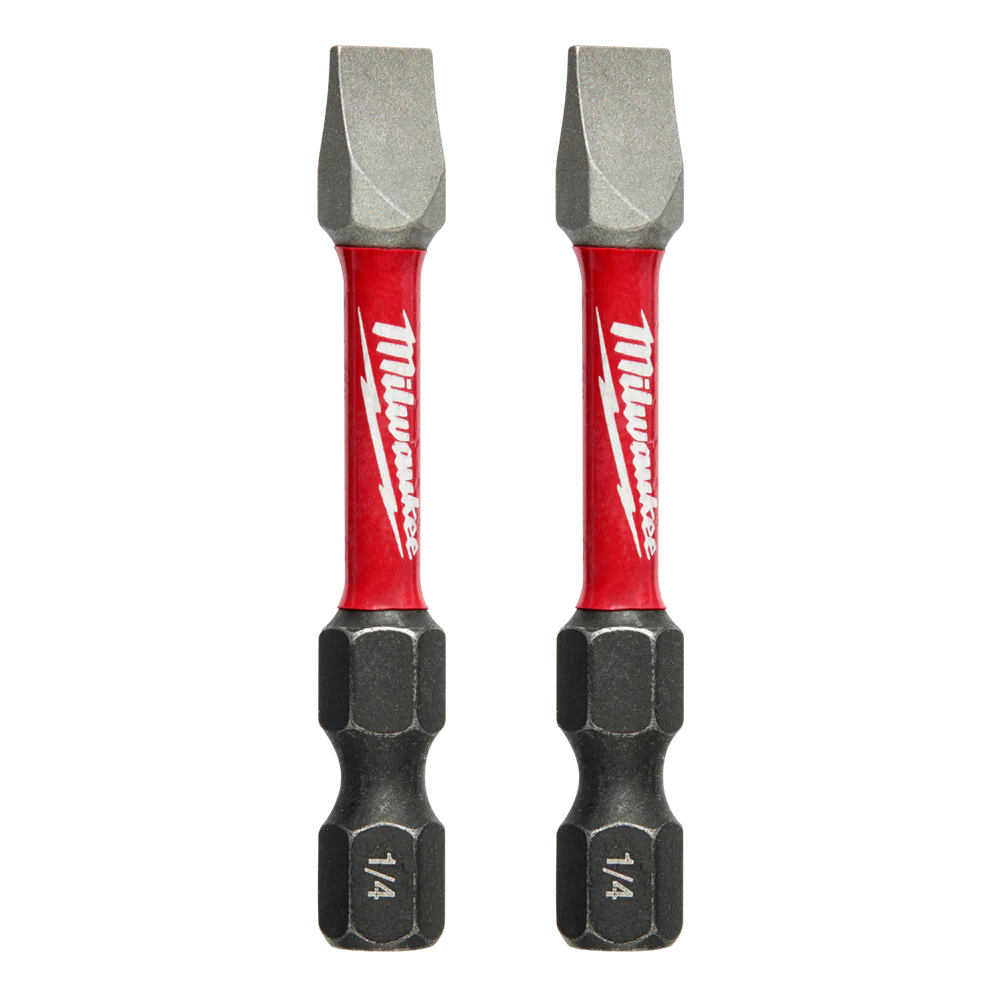 Milwaukee SHOCKWAVE™ Power Bit Slotted 1/4" 50mm (2") 2PK - 48325018